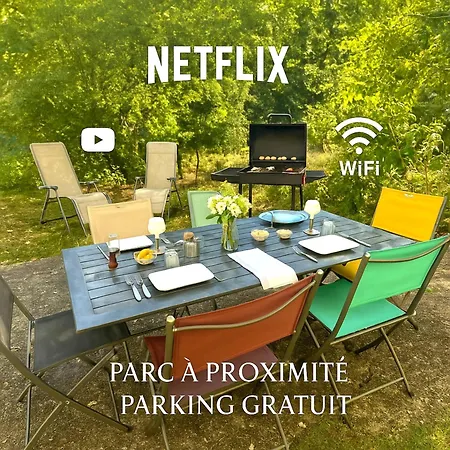 Lägenhet Havre De Paix - Jardin Prive & Bbq - Proche Centre Nancy