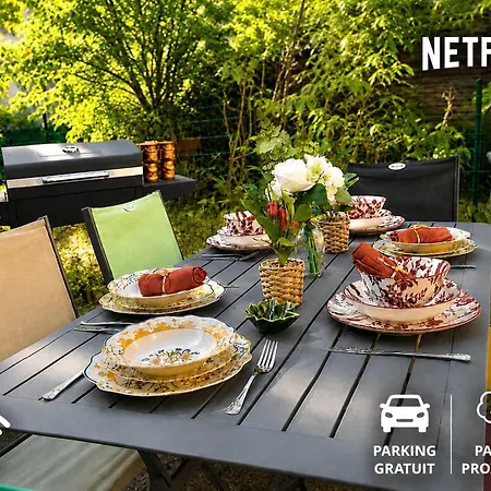 Nid Chic Et Cosy Au Cœur De Avec Jardin Appartement