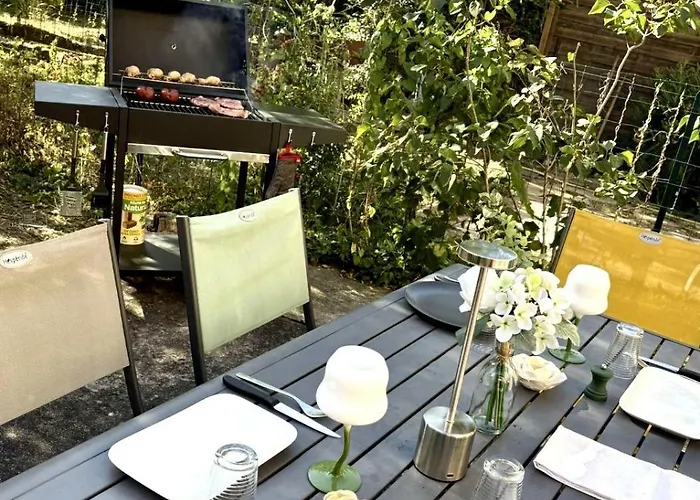 Nid Chic Et Cosy Au Coeur De Avec Jardin Daire